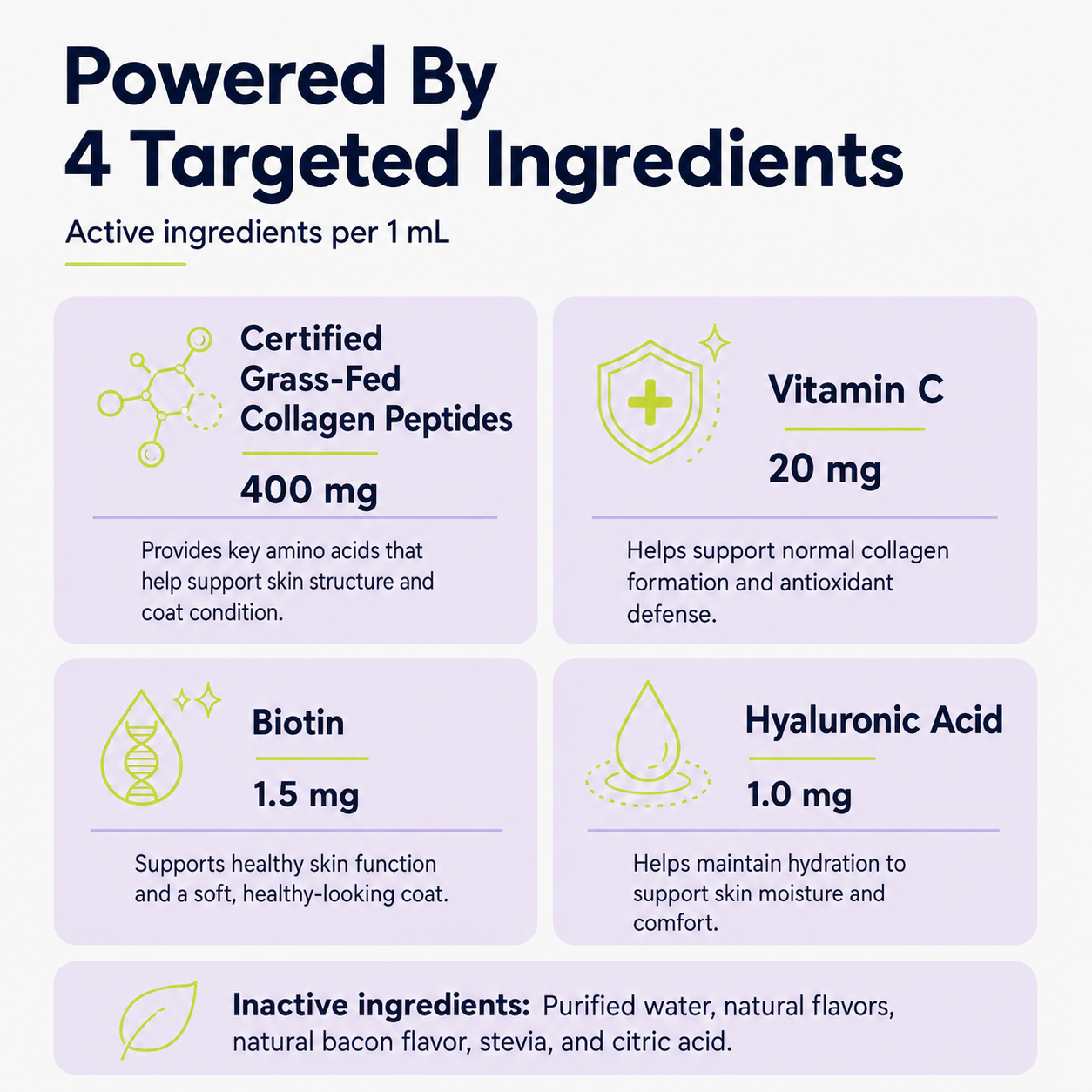 Hairy Kiddos Premium Collagen Drops