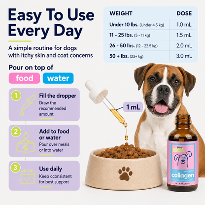 Hairy Kiddos Premium Collagen Drops